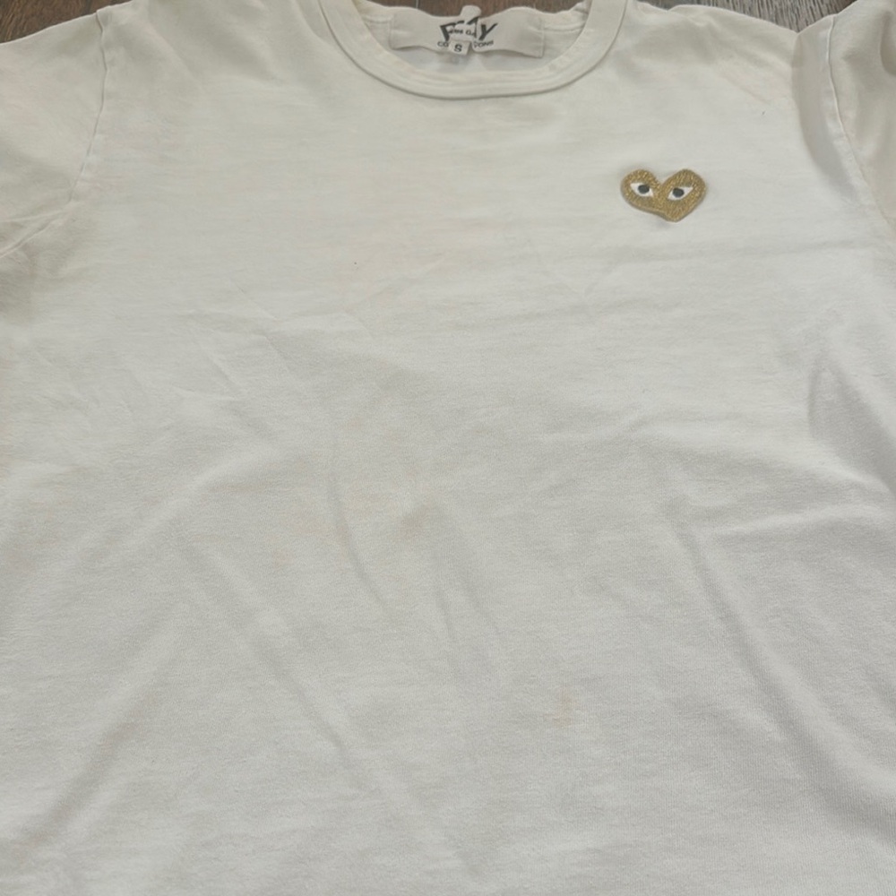 Comme des Garçons Play White T-Shirt